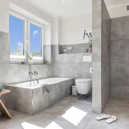 De Boeoei - Luxus-Haus Mit Meerblick, Sauna & Kamin Апартаменты Фемарн
