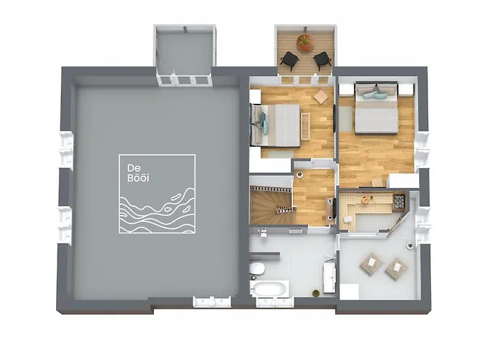 Appartement De Boeoei - Traumhaftes Reetdachhaus Fehmarn